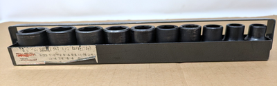 #ad #ad Vintage DURACRAFT 10 Piece Impact Socket Set SAE 1 2quot; Dr Metal Case 6 Point $27.99