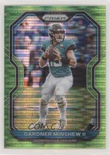 2020 Panini Prizm Neon Green Pulsar Prizm Gardner Minshew II #92 06y2