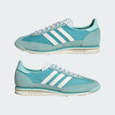 Adidas Originals Women's Mint Aqua White SL 72 OG Shoes Sneakers JI0199