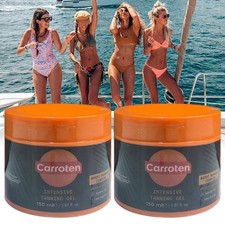 150 ml Intensive Tanning Gel Carroten Duft Moisturising Mit Coconut Oil Sanft
