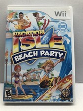 Vacation Isle: Beach Party (Nintendo Wii, 2010) Complete w/ Manual - Tested