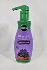 Miracle-Gro Blooming Houseplant Food Fertilizer 8oz Indoor Plant Liquid