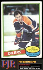 Lee Fogolin 1980-81 O-Pee-Chee #63 Edmonton Oilers