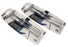2 PACKS 4 PENS INC R-2 PRECISION SUPER SMOOTH PRECISE WRITING BLUE INK 0.5 mm