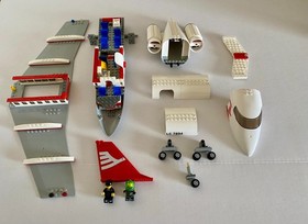 LEGO CITY: Airport (7894) + Airplane - 2006 Retired - 95% Complete- PLEASE READ