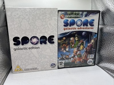 Spore DVD ROM für PC/Mac Plus Galactic Adventures Erweiterung EA 2008