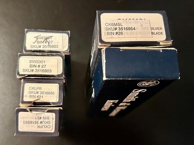 Vintage Lot Of Smith & Wesson Factory Boxes for Pocket Knives