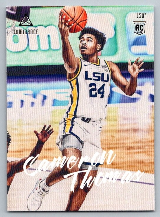 2021 Panini Cameron Thomas #90 LSU Tigers
