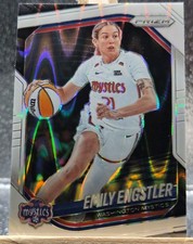 EMILY ENGSTLER 2025 Panini WNBA Prizm #84 WHITE SEISMIC PRIZM Washington Mystics