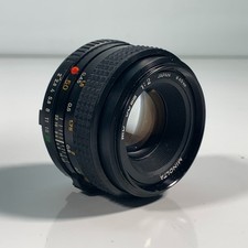 MINOLTA MD 50mm 1:2 MD Mount Camera Lens Only Used Please Read