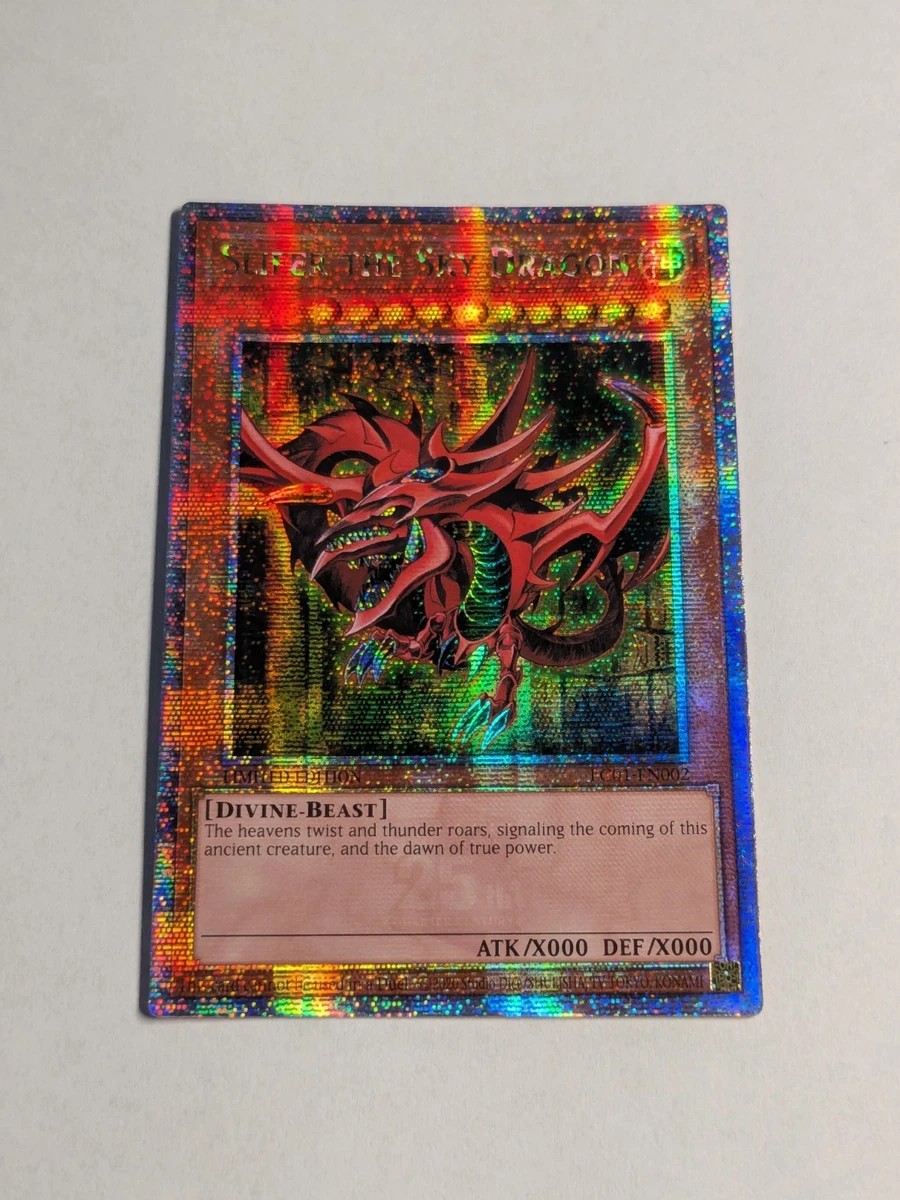 Slifer The Sky Dragon Yu-Gi-Oh! TCG Secret Rare Individual