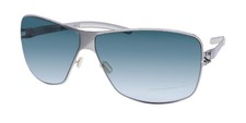 NEW MYKITA LINDA SUNGLASSES PILOT 07 FULL-RIM 62-10-135 SILVER MENS METAL 