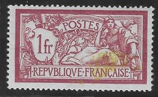N°YT 121b - centre très déplacé - neuf** - TB - signé et avec certificat Calves