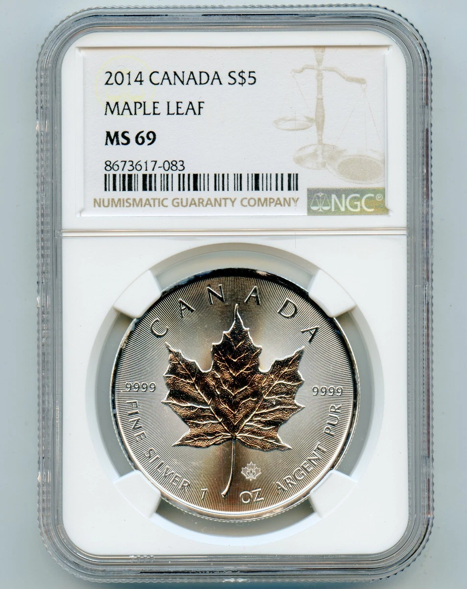 Canadian Maple Leaf 2014 Silver Bullion Coins for sale | eBay
