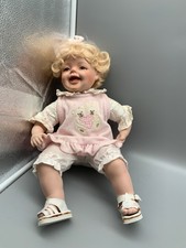 ri/bü20# Aus Nachlass: Puppe Mädchen  markenlos, #2271/2500, H: 44 cm