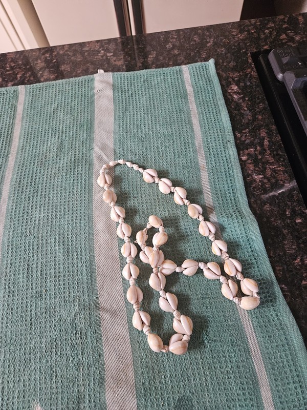 Vintage 1970 Puka Shell  Vintage  Long