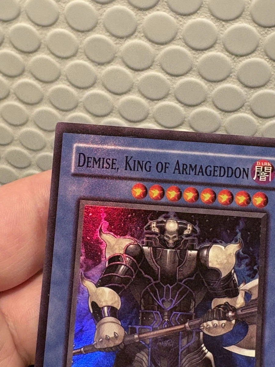 Demise, King of Armageddon Yu-Gi-Oh! TCG Individual Trading Card