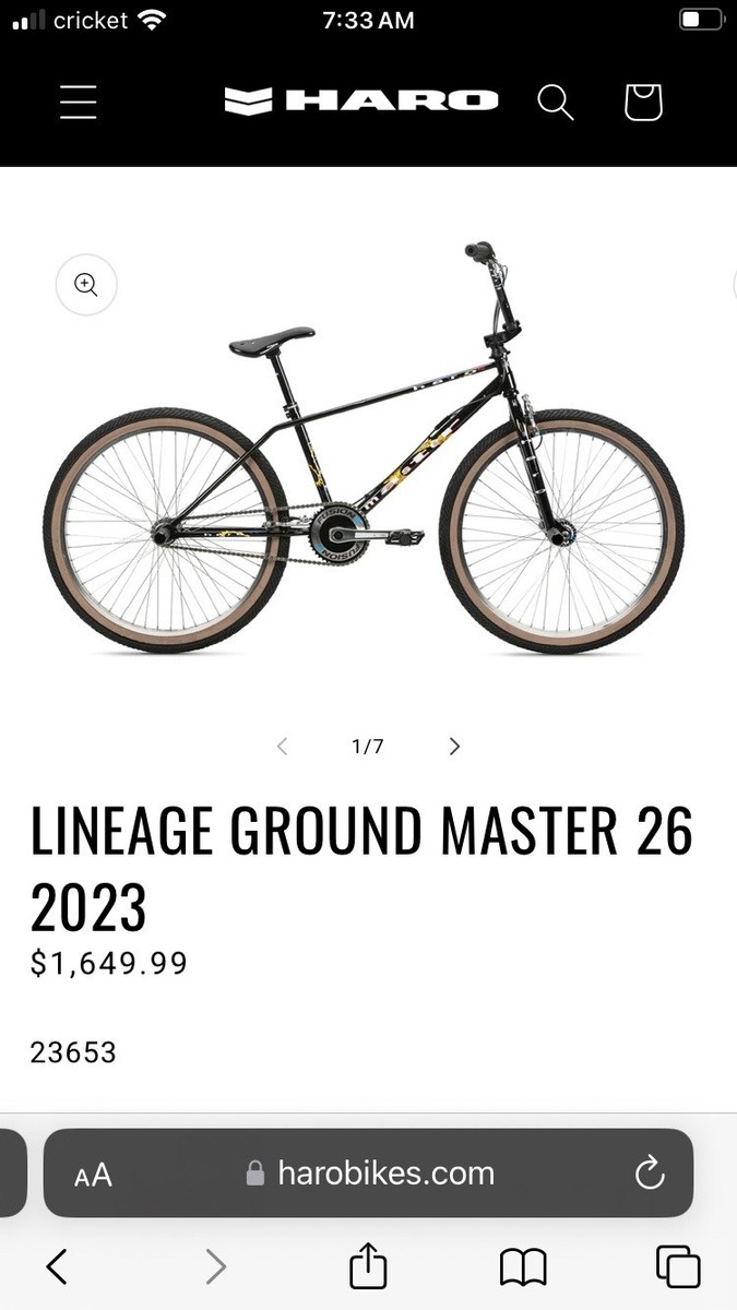haro lineage ground master 2021 グランドマスター 2021 Lineage Ground Master Frameset – Haro Bikes