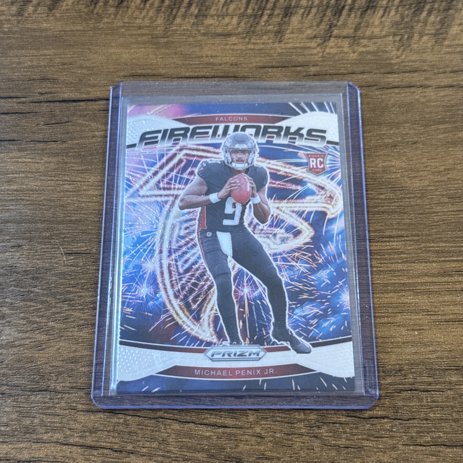 2024 Panini Prizm - Fireworks Michael Penix Jr. #16 (RC)