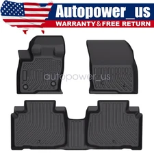 3D TPE Floor Mats Liner For 2016-2018 Lincoln MKX/2019-2023 Nautilus All Weather