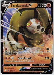 Sandaconda V 108/192 Rebel Clash Ultra Rare Holo