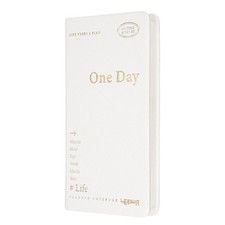 Daily Planner Notebook, 7 x 3.8" to Do Notebook, White