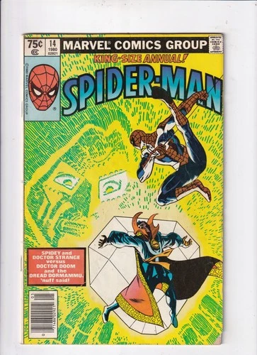 Amazing Spider-Man Annual #14 Marvel Comics 1980 Doctor Strange Doctor Doom VG