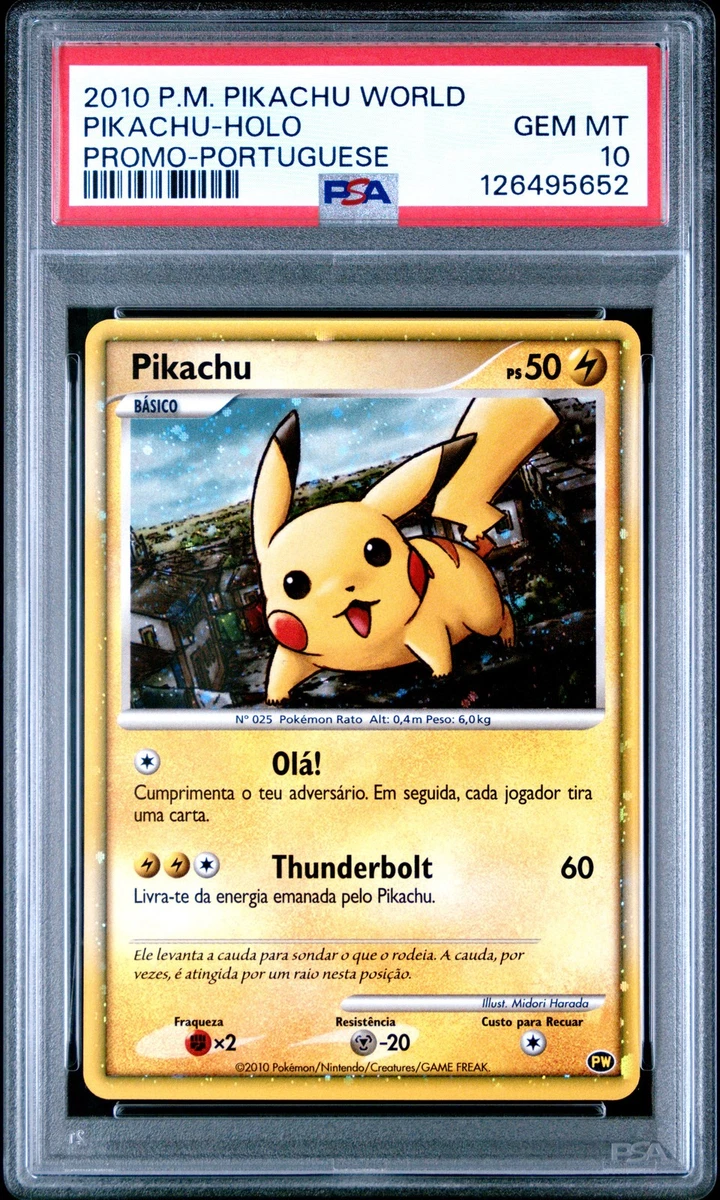 Pikachu Pokémon TCG Individual Collectible Card Game Cards in