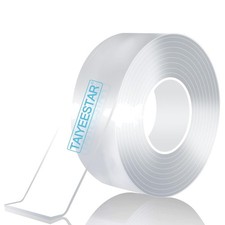 Klebeband Doppelseitig 5m transparent 20mm  wiederverwendbar