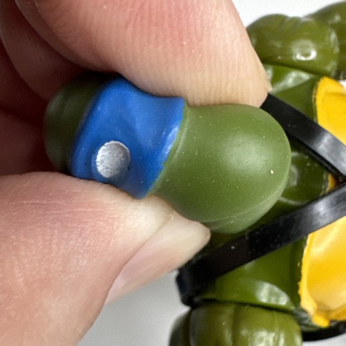 TMNT Teenage Mutant Ninja Turtles 1988 Leonardo Soft Head mit Zubehör - Bild 6 von 7