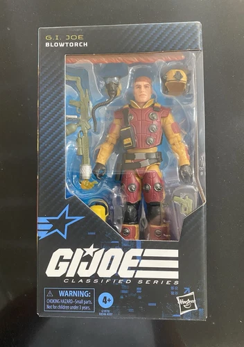 Hasbro G.I. Joe Classified Series Blowtorch Action Figure Boxed w/ Accessories
