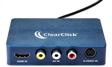 ClearClick Video To USB 1080P HDMI RCA AV Video Capture & Live Streaming Device
