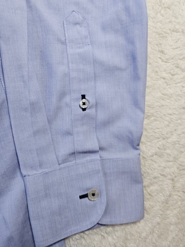 UNTUCKit Mens Shirt 2XL XXL Blue Check Long Sleeve Button Up Wrinkle Free - Picture 5 of 9