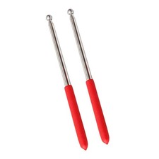 Pair Portable Telescopic Sticks Props for Belly Dance