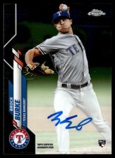 2020 Topps Chrome Rookie Auto Brock Burke #RA-BBU