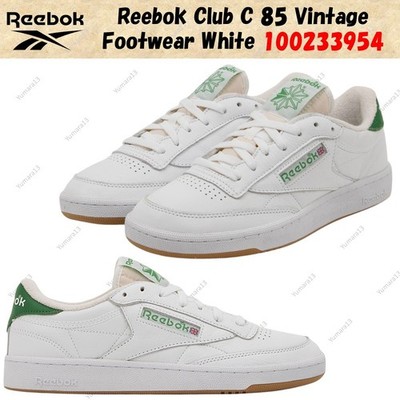 Reebok Club C 85 Vintage Footwear White 100233954 Men's Size