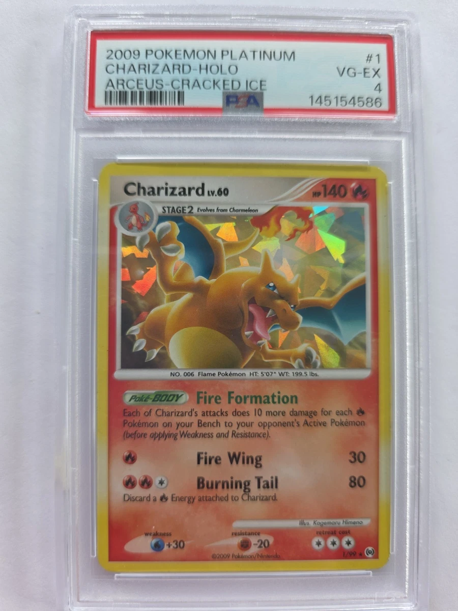 Pokémon TCG Grade 4 Charizard Individual Collectible Card Game