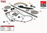 Oben FAI AutoParts TCK2 Steuerkettensatz FüR Opel,Vauxhall