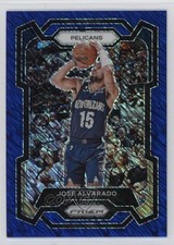 2023-24 Panini Prizm FOTL FOTL Blue Shimmer Prizm 6/35 Jose Alvarado #244 14t3