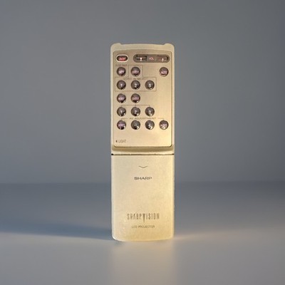 Sharp Vision G0910CESA LCD Projector Remote Control RRMCG0910CESA