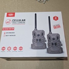 4G Cellular Trail Camera,36MP Hunting Camera with No Glow 940nm Open Box