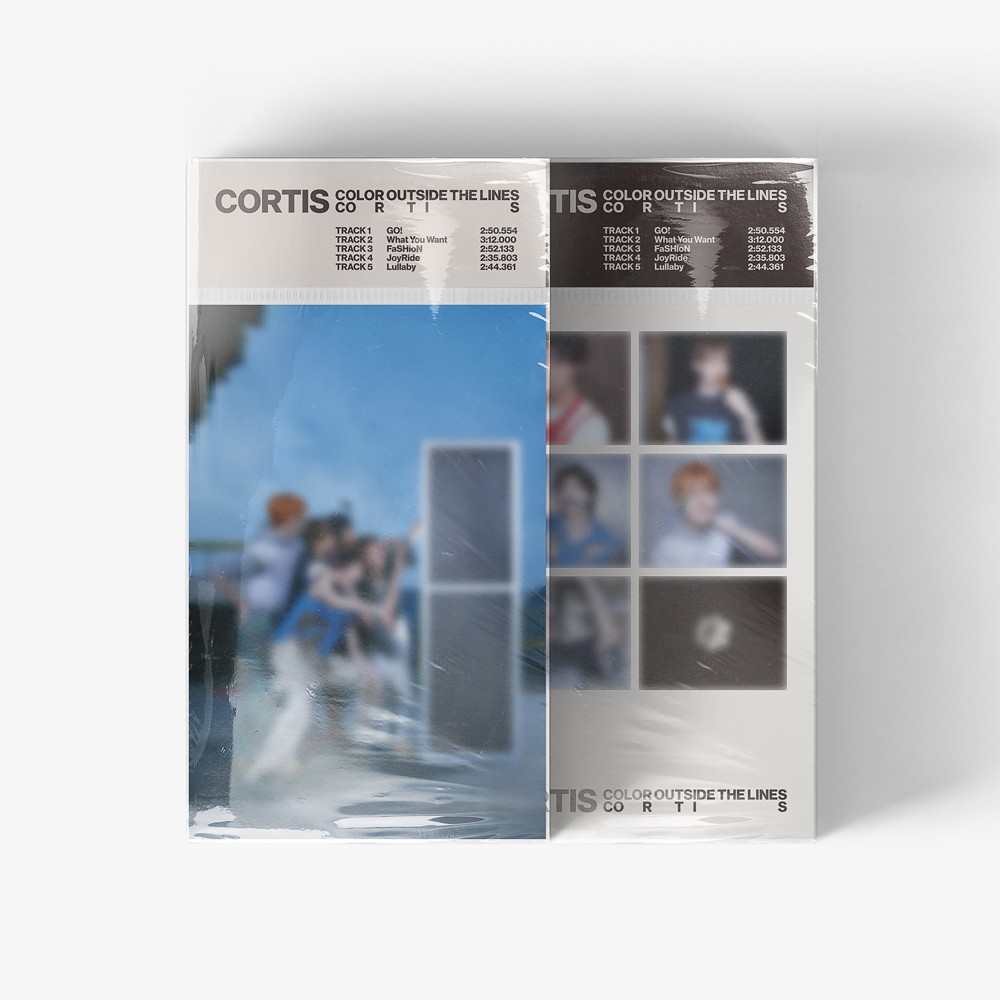 新品未開封 VINYL ver レコード CORTIS Weverse 美品 CORTIS COLOR OUTSIDE THE LINES The 1st EP Weverse Albums ver 2SET