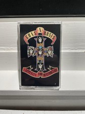   Like New   GUNS N' ROSES   Appetite For Destruction - Cassette - Orig. 1987 