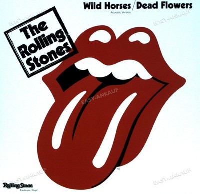 The Rolling Stones - Wild Horses (Acoustic Version) / Dead Flowers 7'' (VG+) ''