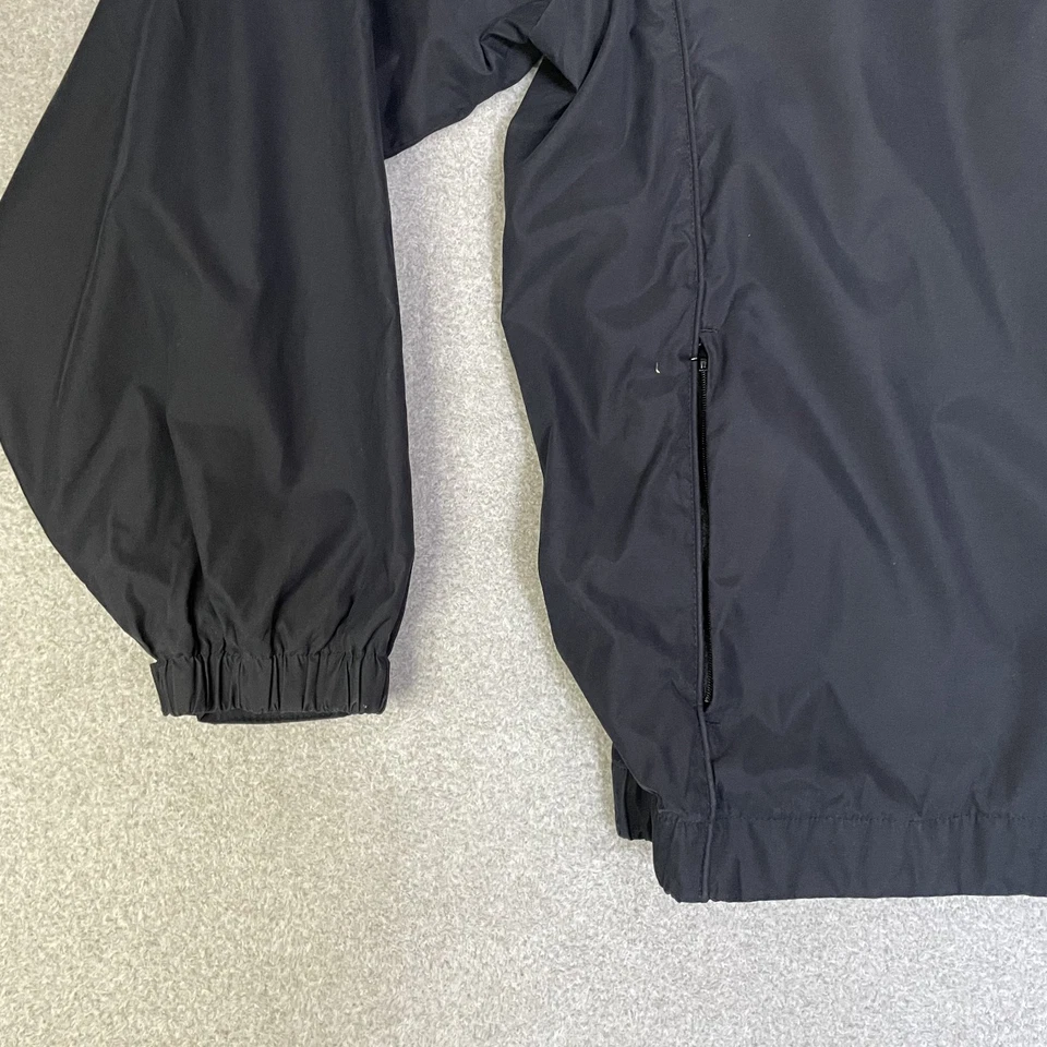 IZOD Windbreaker Shirt Jacket Mens 2XL Black X-Treme Function Golfwear Lined - Image 4 of 4