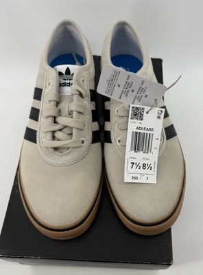 adidas Adi Ease Lace Up Mens White Sneakers Casual Shoes 
