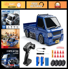 1/24 Scale 4WD RC Drift Car - High Speed 20KM/H Remote Control Racing Vehicle, D
