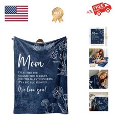 Gifts for Mom, Mom Birthday Gifts Blanket, Moms Gift for Women from Daughter ...