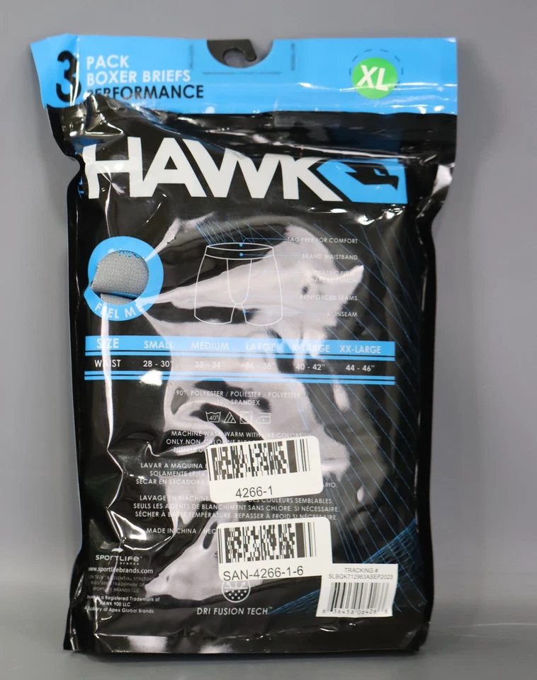 Tony Hawk 3 Pack Performance Boxer Briefs - Image 2 of 4