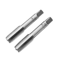 M12 Metric Hand Tap, Right Hand Thread, 1 Pair, M12-1.5, High Speed Steel